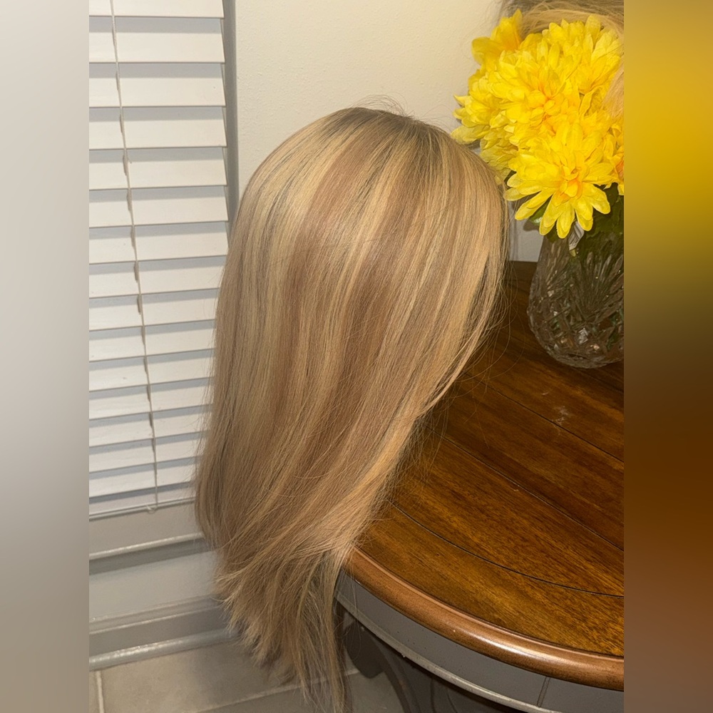 Madison Hair Collection 24" Silk Hair Topper 9"x9" Large Base NEW PICS ADDED - Picture 14 of 17